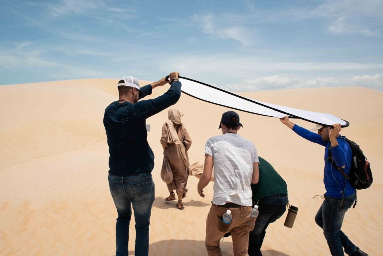 Behind the scenes 4